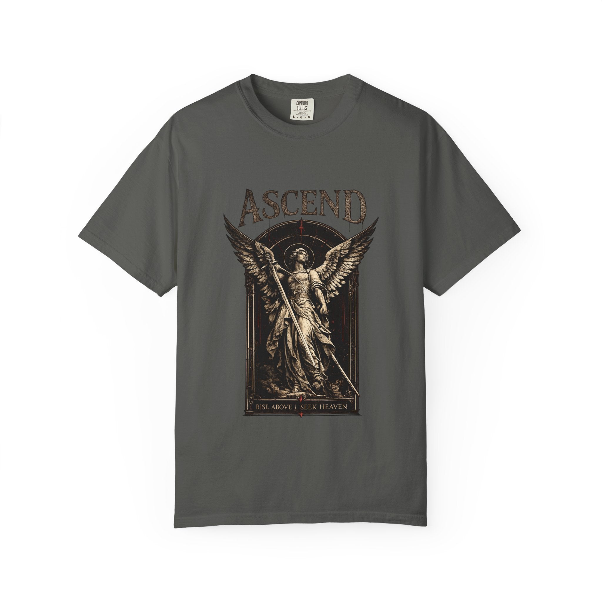 ASCEND Christian T-Shirt | Gothic Archangel Shirt