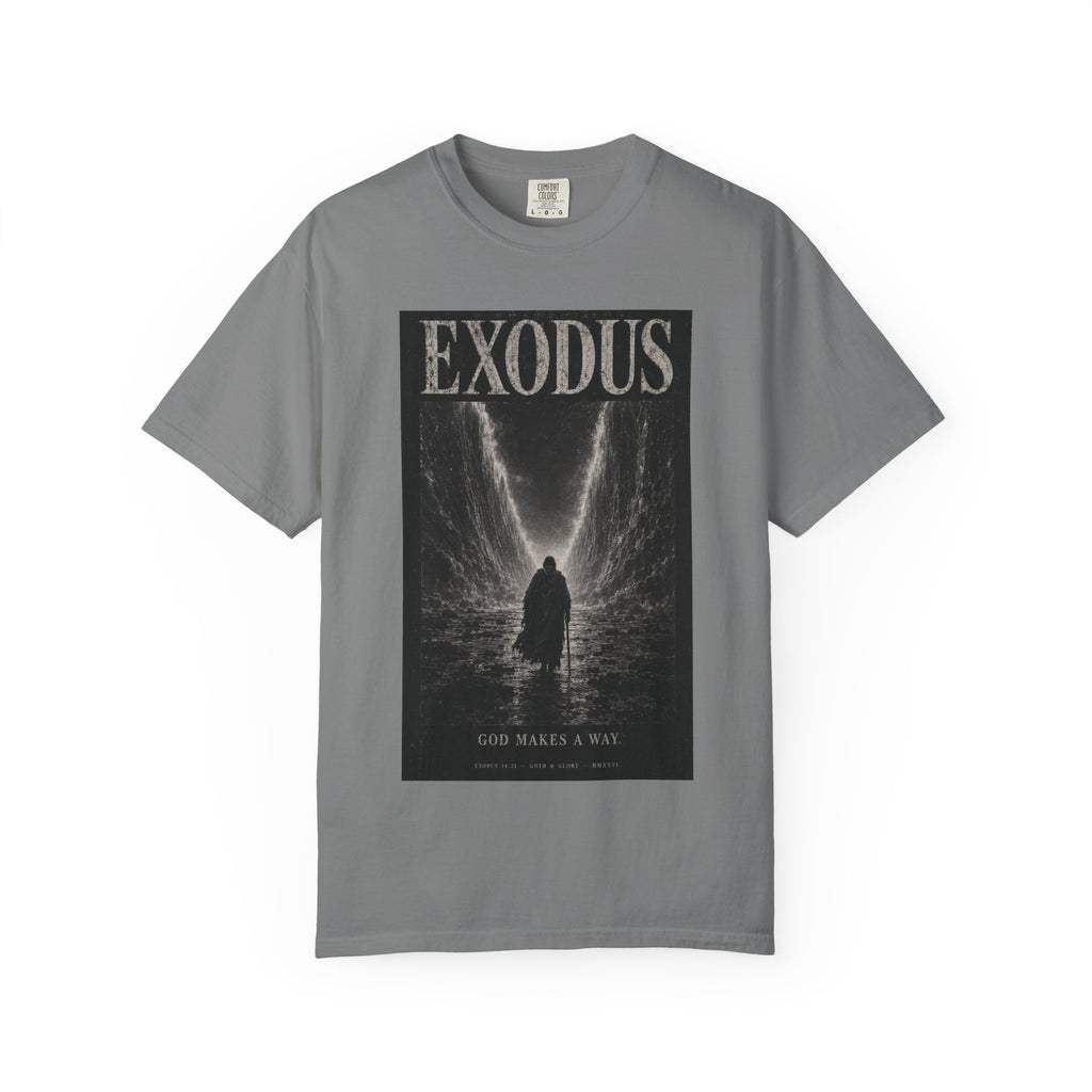 Exodus| Biblical scene, walking through waves