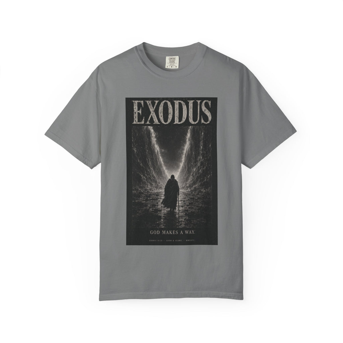 Exodus| Biblical scene, walking through waves
