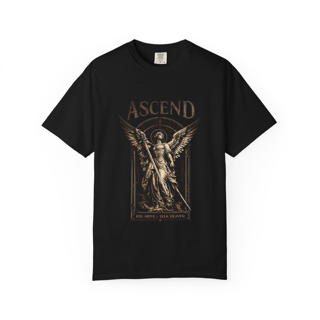ASCEND Christian T-Shirt | Gothic Archangel Shirt