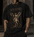 ASCEND Christian T-Shirt | Gothic Archangel Shirt