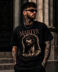 Martyr Jesus Portrait T-Shirt — 'Martyr' Faith Graphic Tee