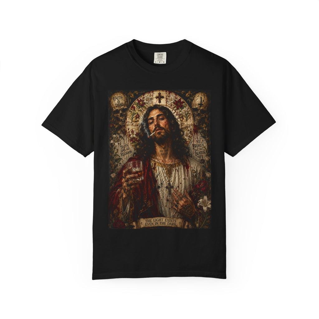 Sacred Jesus T-shirt | Vintage Religious Portrait