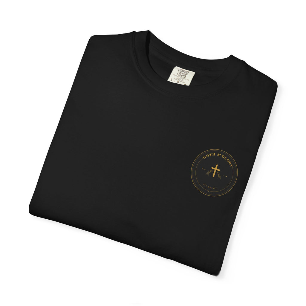 Black Exodus Tee Gothic Cross Skull